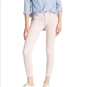 Articles of Society Light Pink Crop Ankle Jean
